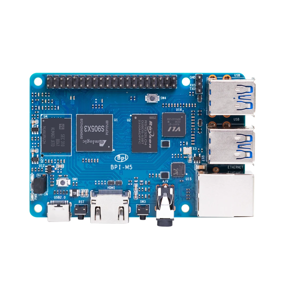 Banana PI BPI-M5 Amlogic S905X - огляд і ціна Banana Pi Bpi-M5