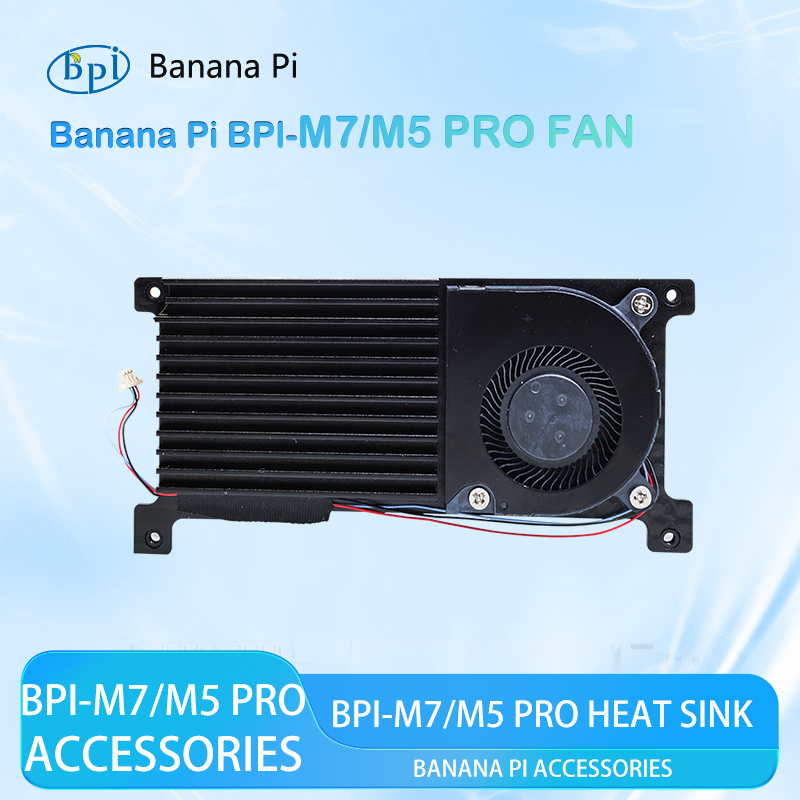 Active Cooling Kit for Banana  - огляд і ціна Banana Pi Bpi-M5